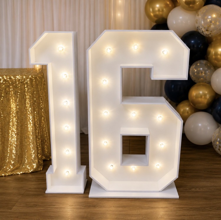 Marquee Number Rental